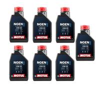 7 Litros Aceite Motor MOTUL Ngen Híbrido 0W20 Coche Gasolina Eléctricas Híbridos