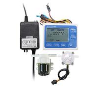 7 mm Controlador cuantitativo de flujo Sensor engranaje manguera digital pantalla 6 Uso la válvula solenoide for controlar y mostrar líquido Clasificación impermeable