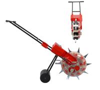 7 mouths,Sembradora manual de rodillo para jardín, dibbler multifunción pequeña completamente automática, cuantitativa y equidistante precisa, adecuada para plantar soja, maní, maíz y algodón