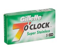 7 O'clock 7 de la Tarde Super Inoxidable Cuchillas de Doble Filo - 30 CT