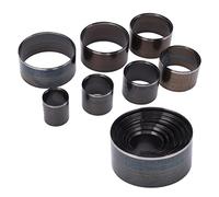 7 PCS Leather Circle Cutter Tool Set, Carbon Steel Round Cutting Dies Leather Punch Tool Handmade Hole Puncher for DIY Leathercrafts