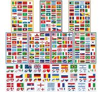 7 Pegatinas De Caras, 29 Pegatinas De Tatuajes De Bandera, Álbumes De Recortes, Banderas Del Mundo, Países De Viaje