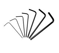 7 Piezas 0,7 mm-3 mm Mini Hexagonal Llave Allen, Duro y Duradero