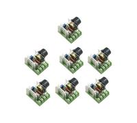 7 Piezas 25A AC 220V 2000W SCR MóDulo Regulador de Voltaje ElectróNico de Alta Potencia RegulacióN del Controlador de Velocidad del Motor Ajustable