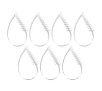 7 piezas Cepillo Limpiador de Lavadora Flexible de Nylon, 59x4x2cm | Mango Largo y Doblable, Cerdas Suaves de PP, para Mantenimiento Doméstico y Sellos de Puerta