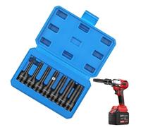 7 Piezas Crushed Tornillo De Limover -7 Tornillos Y Extractores - High-Intensity Lick Retival Kit Tornillo Extracto De Tornillos De Precisión Tornillo Extracto De Tornillos De Tornillo Molido Kit De