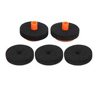 7 piezas de accesorios de reemplazo de platillos, platillos de fieltro Hi-Hat embrague fieltro Hi Hat tambor kit de almohadillas de fieltro(50 mm (WC75))