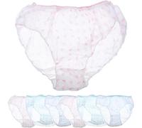 7 piezas de ropa interior posparto desechables para maternidad, no tejidas, ligeras, de mezcla de algodón, rendimiento fiable, diseño ergonómico, aplicación versátil, recuperación hospitalaria y