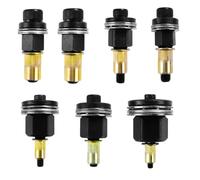 7 Piezas Kit de Remachadora de Tuercas, Tuercas Remachables, para M3, M4, M5, M6, M8, M10, M12 Remachadora para Taladro de Herramienta de Remache Manual, Remachadora de Tuercas Accessori