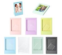 7 Piezas Marco de Fotos de 3 Pulgadas, Colorido, Juego de Marcos Pequeños para Polaroid e Instax Mini Evo/12/11/9/8/7+ Film y Foto de Cámara Instantánea