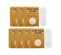 7 piezas Microdart Self-Tanning Parches, Sun-Free Glow Sunless Bronzing | Natural Gentle Skin-Friendly Tanning Parches para todos los tipos de piel
