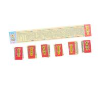 7 Piezas Miniature Spiritual Micro Sacred Texts Elegantes Adorno Religioso Decoración Espiritual Miniatura para Oficina y Hogar