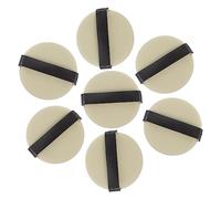 7 Piezas Puff Sin Látex Esponja De Aire Contenedor De Almacenamiento Soplo Cuerpo Espátula De Piel Lavadora De Cara Base Esponjas Esponja De Hollín Real Green Hidrófilo Sin Látex Beaupretty