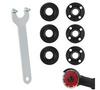 7 Piezas Tuercas de Amoladora Angular Rapida, Llave de Amoladora Angular 140mm, Brida Tuercas M14 para Amoladoras Angulares