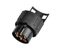7 pines a 13 pines Conector de remolque Adaptador de enchufe de remolque N&S Conector convertidor de enchufe para caravana de remolque (12V)