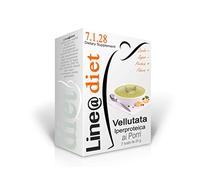 7 preparados en polvo para sopas proteicas keto, 0 azúcar, más del 70% de proteínas, en prácticos sobres monodosis (7, Crema de Puerros)