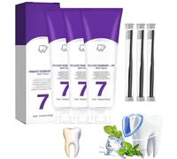 7-Pro Intensive Toothpaste,Natural Whitening Toothpaste,Deep Cleaning Care Toothpastes Deep Stain Remover Toothpastes for Sensitive Teeth,Oral Health,Fresh Mouth (3)