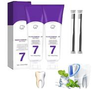 7-Pro Intensive Toothpaste,Natural Whitening Toothpaste,Deep Cleaning Care Toothpastes Deep Stain Remover Toothpastes for Sensitive Teeth,Oral Health,Fresh Mouth (2)