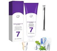 7-Pro Intensive Toothpaste,Natural Whitening Toothpaste,Deep Cleaning Care Toothpastes Deep Stain Remover Toothpastes for Sensitive Teeth,Oral Health,Fresh Mouth (1)
