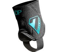 7 protectores de tobillo iDP Control para ciclismo de montaña, descenso, enduro y más, negro y azul