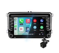 7 pulgadas 2+64 G Android 14 Car Multimedia para VW Golf MK5 Polo Passat Seat with Wireless CarPlay Android Auto 2 DIN Radio Bluetooth FM GPS WiFi