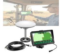 7 Pulgadas Navegador GPS para Tractor Sistema de Guía Agrícola con Antena GNSS Antiinterferencias Navegación Precisión Arado Siembra y Pulverización