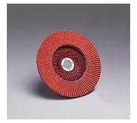 7 pulgadas x 7/8 pulgadas Flap-Disc-747D, grano 36 - T27 cerámica - Lote de 5