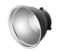 7 "Reflector Estándar Difusor Lámparas Sombra Escudo 55 ° Ángulo de Luz Para Bowen Mount Studio Flash Flash Speedlites