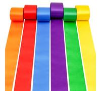 7 Rollos Cinta De Satén 50mm Ancho,Para Lazos,cintas De Seda Grandes,Embalaje Y Proyectos De Manualidades,envolver Regalos,manualidades,costura,lazos Para El Pelo,cumpleaños,sillas De Fiesta