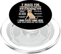 7 Rules For Labrador Retriever Owners PopSockets PopGrip para MagSafe