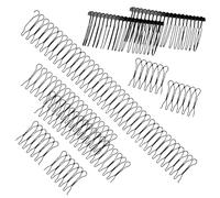 7 tenedores para recortar el pelo, herramienta de peinado, soporte invisible para el cabello, peine para mujeres y niñas, cara, ducha, máscara, maquillaje