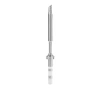 7 tipos de mini puntas de soldador de acero inoxidable de repuesto para soldador TS100 Conducción rápida de calor para producción y reparación electrónica Kit multipropósito (TS-C4 (precio limitado