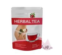 7 Tipos De Té De Mezcla De Hierbas Naturales For Mujeres, Hibisco, Manzana Seca, Espino, Fruta Y Infusión Floral, 20 Unidades, Bolsas De 5 G(1pcs)