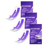 7 tiras de blanqueamiento de dientes moradas, tiras de blanqueamiento dental, tiras blanqueadoras suaves, blanqueamiento dental, cinta de secado antideslizante, blanqueamiento suave, resultados