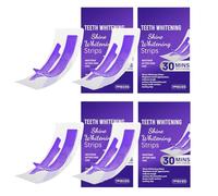 7 tiras de blanqueamiento de dientes moradas, tiras de blanqueamiento dental, tiras blanqueadoras suaves, blanqueamiento dental, cinta de secado antideslizante, blanqueamiento suave, resultados