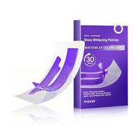 7 Tratamientos Tiras Blanqueadoras Moradas, Tecnología Antideslizante, Seguras para el Esmalte, Sin Sensibilidad y Resultados Rápidos