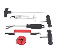 7 unids/set Kit de herramientas de corte de eliminación de parabrisas de coche juego de desmontaje de vidrio de ventana automotriz