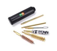 7 Unids/Set Pistola De Mano Cepillo De Varilla Tamaño De Bolsillo Kit De Limpieza De Pistola para Pistolas Cal.38/357 / 9mm Herramientas De Limpieza De Pistola Al Aire Libre