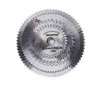 7 unids/set portátil Mini HSS hoja de sierra Circular herramienta rotativa hojas de sierra Circular discos de corte mandril for corte Dremel