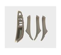 7 Unids/Set Volante A La Izquierda LHD Para BMW 5 Series F10 F11 Gris Beige Negro Interior Del Coche Manija De La Puerta Interior Cubierta Del Ajuste Del Tirador Del Panel(GREY-4PCS)