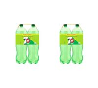 7 UP Zero Refresco Lima y Limón sin azúcar pack 2 botellas 2L (Paquete de 2)