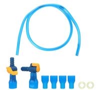 7 válvulas de mordida de repuesto para Camelbak, repuesto de boquilla para Camelbak con 2 conectores de manguera rectos y angulares y tubo de agua, boquilla de repuesto para mochila de vejiga de