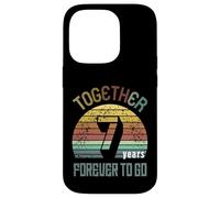 7 Wedding Anniversary For Couple - Seven Years of Marriage Carcasa para iPhone 14 Pro