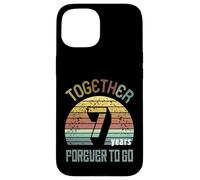 7 Wedding Anniversary For Couple - Seven Years of Marriage Carcasa para iPhone 15