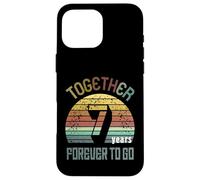 7 Wedding Anniversary For Couple - Seven Years of Marriage Carcasa para iPhone 16 Pro MAX