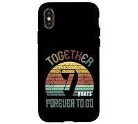 7 Wedding Anniversary For Couple - Seven Years of Marriage Carcasa para iPhone X/XS