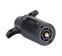 7 Wire Trailer Plug, 12v Rv Light Socket Adapter, Caravan Tow Car Wiring