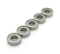 7 x 17 x 5 mm miniatura Deep Groove Ball Bearing 697zz 619/7Zz 1080087 697Z rodamientos para monopatín 10 pcs rodamientos para monopatín