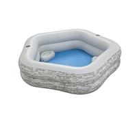 7' x 6'9" x 21"/2.13m x 2.06m x 53cm TruPrint Stone Family Pool
