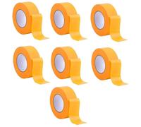 7 X Cinta De Pintor 60Mm Cinta Dorada 50M Rollo Cinta De Crepe Cinta De Registro